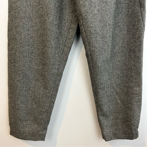 Aritzia Babaton Dexter Wool Blend Grey Pull On Jogger Style Pants Size Medium - Picture 5 of 9